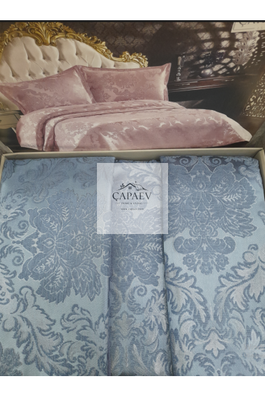 Beste Şönil Jakarlı Çift Kişilik Pike Takımı