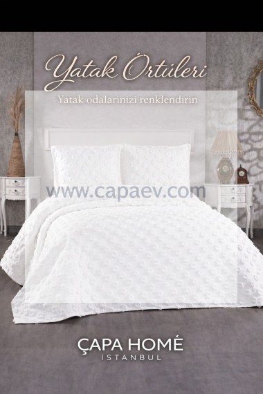 Hayel Lüks Şönil Yatak Örtüsü