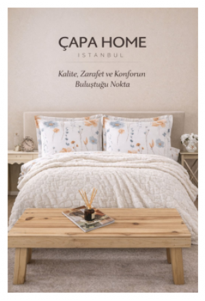 Çapa Home Vuslat Yatak Örtüsü