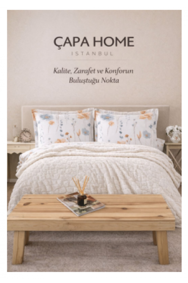Çapa Home Vuslat Yatak Örtüsü