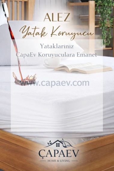 Çift Kişilik Fitted Sıvı Geçirmez Alez 180 x 200
