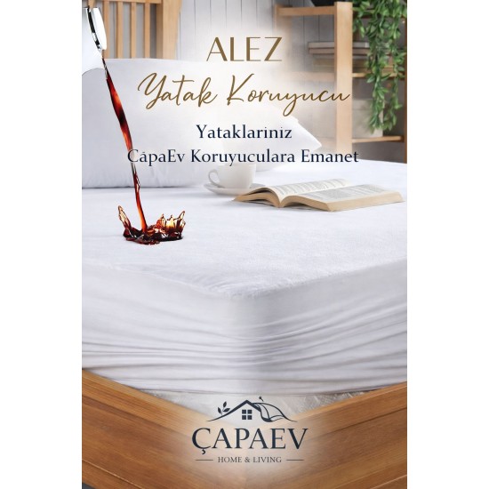 Çift Kişilik Fitted Sıvı Geçirmez Alez 180 x 200