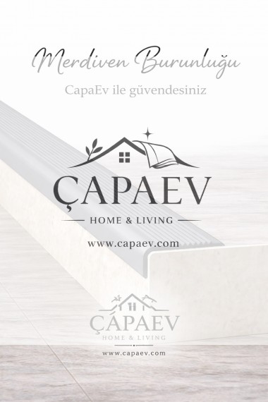 Pvc Merdiven Burunluğu Oluklu Kaymayı Önleyici Pvc Merdiven Burunluğu-Mavi renk