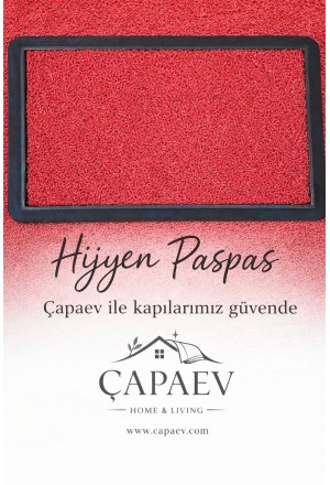 Dezenfektan Havuzlu Kauçuk Hijyen Paspas 45 cm x 70 cm