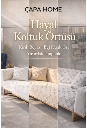 Çapa Home Hayal Koltuk Örtüsü