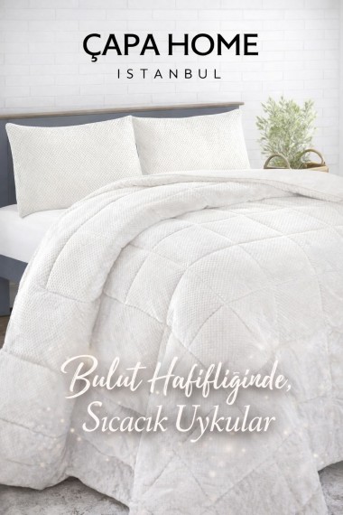 Çapa Home Snow Yorgan Seti Tek Kişilik Çapa Home Snow Yorgan Seti Tek Kişilik