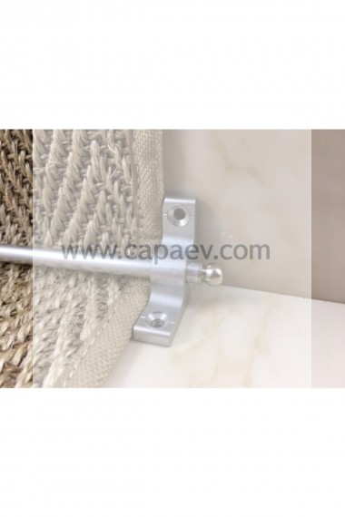 Merdiven Dip Çubuğu 8mm Kalın Krom 1,20 cm Ehil 8000 8 mm