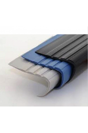 Pvc Merdiven Burunluğu Oluklu Kaymayı Önleyici Pvc Merdiven Burunluğu-Mavi renk