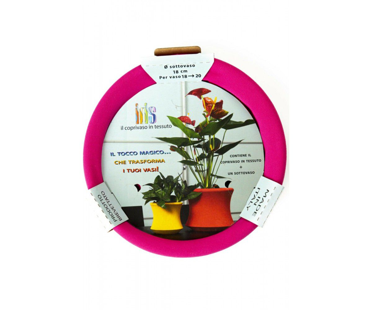 Saksı Kılıfı 18 CM -Pembe