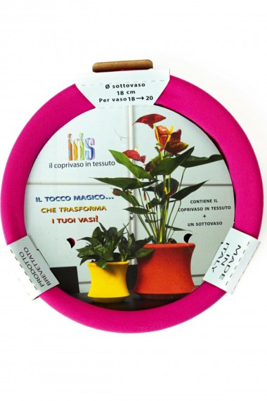 Saksı Kılıfı 18 CM -Pembe